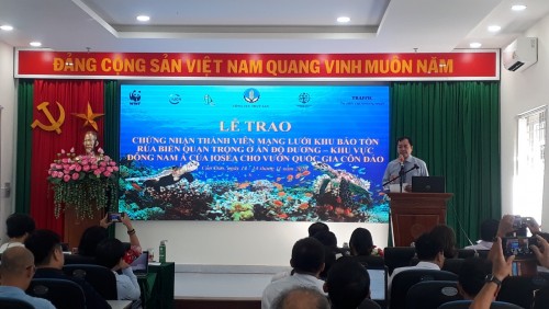 Vườn Quốc gia Côn Đảo chính thức trở thành thành viên mạng lưới khu bảo tồn rùa biển quan trọng ở Ấn Độ Dương – khu vực Đông Nam Á