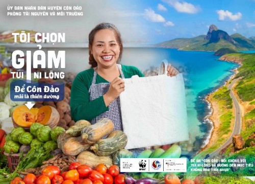 Thí điểm đề án Côn Đảo – Nói không với túi ni lông tại Chợ Côn Đảo