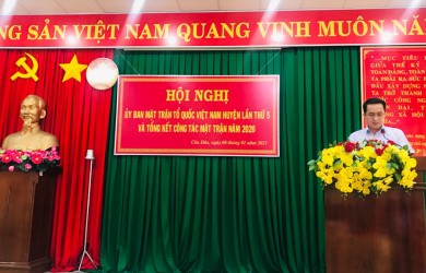 Côn Đảo tổng kết công tác mặt trận năm 2020