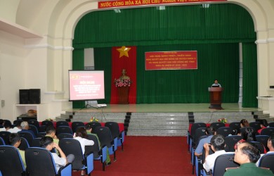 Huyện Côn Đảo tổ chức Hội nghị quán triệt, triển khai Nghị quyết Đại hội Đảng bộ huyện khóa X và Nghị quyết Đại hội Đảng bộ tỉnh lần thứ VII, nhiệm kỳ 2020 - 2025