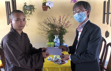 Lãnh đạo huyện Côn Đảo thăm, chúc tết các Tổ chức tôn giáo trên địa bàn huyện Côn Đảo