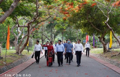 Phó Thủ tướng Thường trực Chính phủ Phạm Bình Minh viếng thăm nghĩa trang Hàng Dương