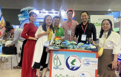 Côn Đảo tham gia khai mạc Hội chợ Du lịch Quốc tế TP. Hồ Chí Minh năm 2022 