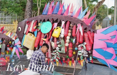 NHIỀU HOẠT ĐỘNG ĐẶC BIỆT TẠI CHƯƠNG TRÌNH “VÌ BIỂN ĐẢO XANH” TẠI HUYỆN CÔN ĐẢO