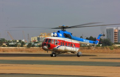 Tạm dừng hoạt động tuyến trực thăng Vũng Tàu - Côn Đảo từ 17/3/3023