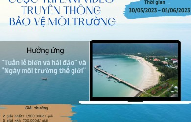 Khởi động “Cuộc thi làm video truyền thông về chủ đề bảo vệ môi trường tại huyện Côn Đảo”