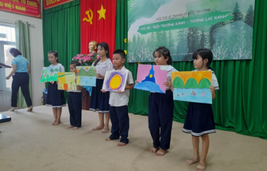 Cuộc thi vẽ Môi trường xanh - Tương lai xanh tại Côn Đảo