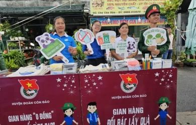 Côn Đảo đặt mục tiêu tái chế 85% lượng chất thải nhựa phát sinh