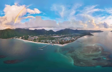 Ngắm vẻ đẹp Côn Đảo từ trên cao