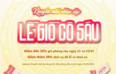 CHƯƠNG TRÌNH ƯU ĐÃI DỊP LỄ GIỖ NỮ AHLLVTND VÕ THỊ SÁU