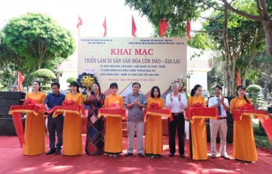Khai mạc triển lãm “Di sản Văn hóa Côn Đảo - Gia Lai”