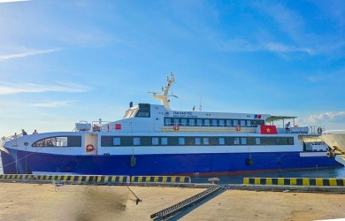 Tuyến tàu cao tốc Thành phố Hồ Chí Minh - Côn Đảo sắp hoạt động trở lại